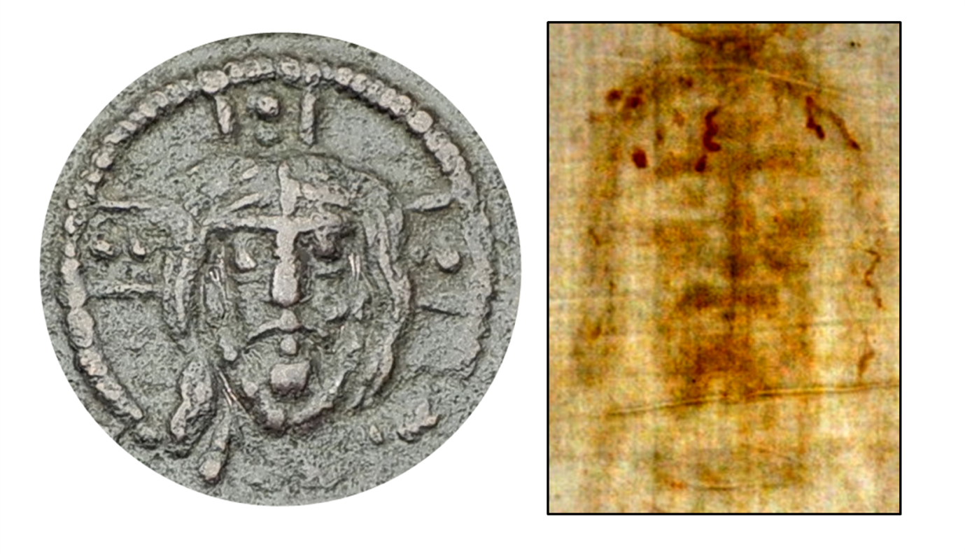 Ancient coin with ‘real face’ of Jesus ‘proves’ Shroud of Turin is REAL