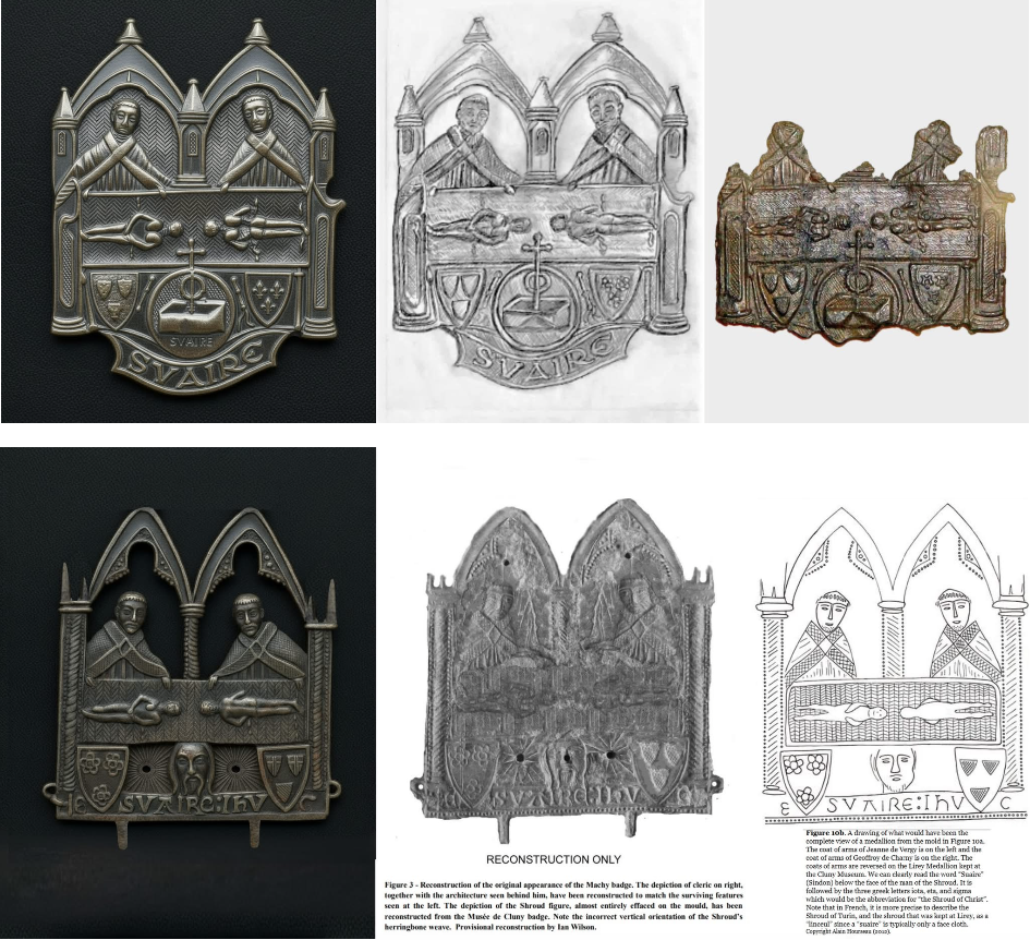 Machy and Paris Pilgrim Badges